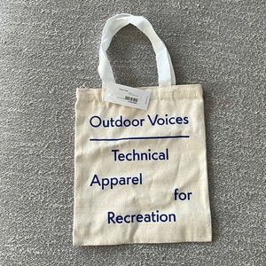 Outdoor Voices SMALL Tote (Limited Edition!)